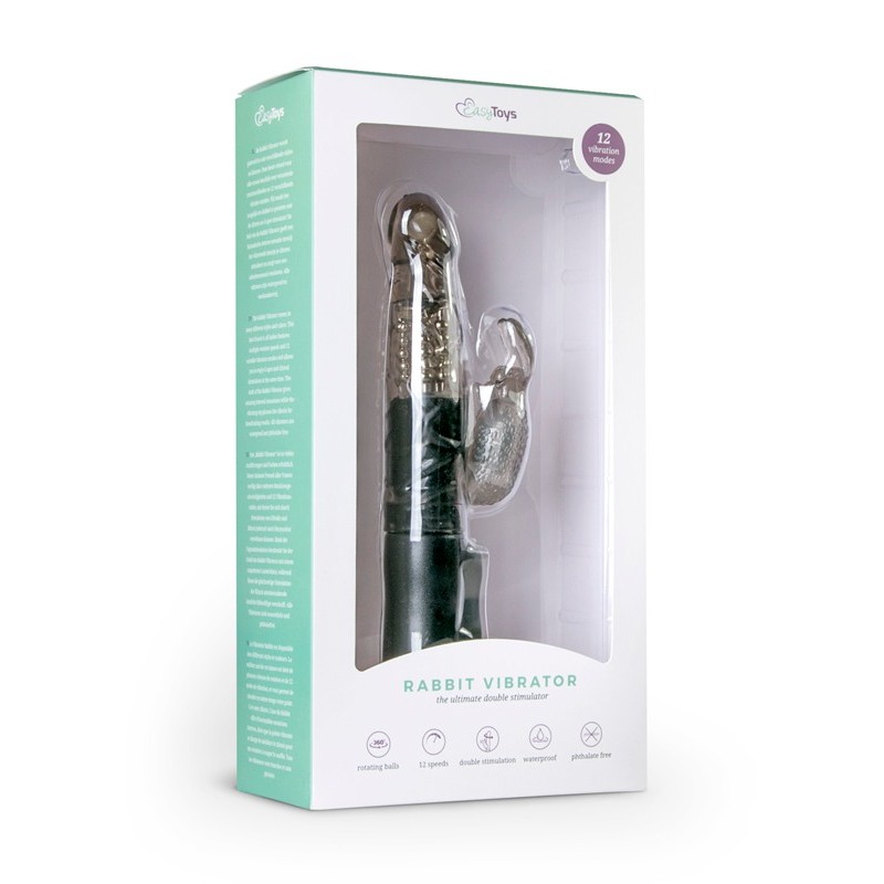 Δονητής Rabbit Easytoys Μαύρος Easytoys – Vibe Collection Δονητής Rabbit Easytoys Μαύρος Rabbit