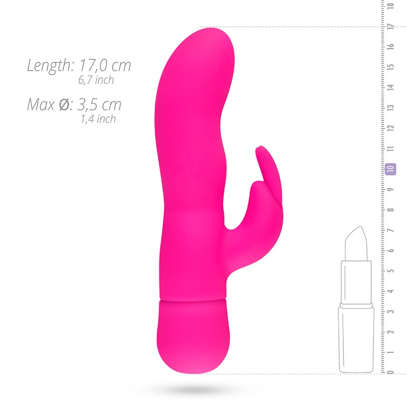 Δονητής Rabbit Easytoys Mad Rabbit Ροζ Easytoys – Vibe Collection Δονητής Rabbit Easytoys Mad Rabbit Ροζ Rabbit