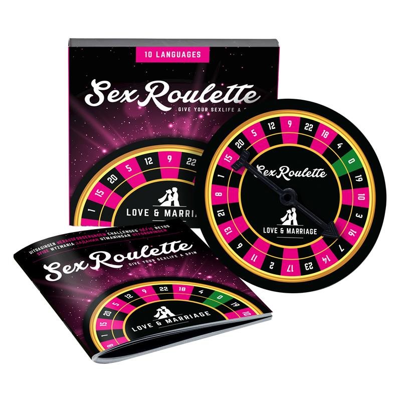 Tease & Please Ερωτική Ρουλέτα Tease & Please Sex Roulette Love And Marriage Παιχνίδια & Κάρτες