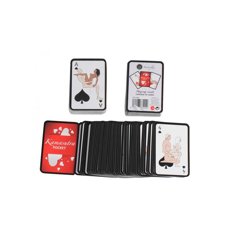 Secret Play Kamasutra Pocket Playing Cards Secret Play Board Games & Cards