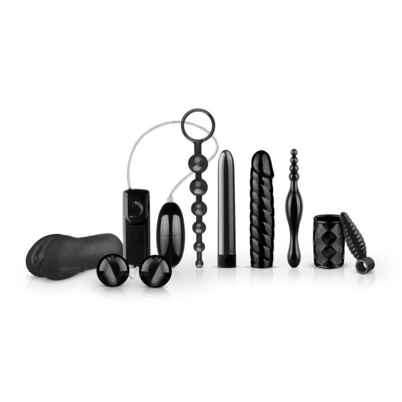 Loveboxxx Ερωτικό Σετ Loveboxxx Hot n Steamy Starter Kit Μαύρο Σετ