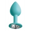 Panty Plug Pipedream Crotchless Secret Gem White Pipedream Panty Plug Pipedream Crotchless Secret Gem White Non-Vibrating butt plugs