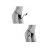 Pipedream Panty Plug Pipedream Crotchless Secret Gem Black Non-Vibrating butt plugs