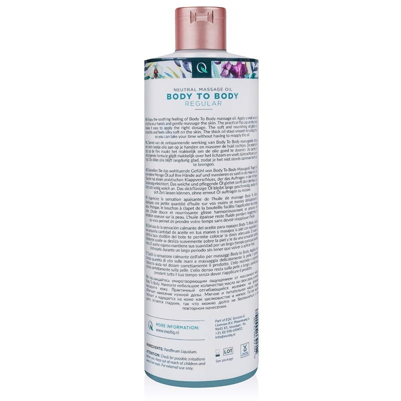 Exotiq Massage Oil Exotiq Body To Body 500ml Oils & Candles