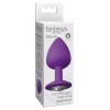 Fantasy For Her Butt Plug With Jewel Her Little Gem Large Purple Non-Vibrating butt plugs