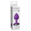 Fantasy For Her Butt Plug With Jewel Her Little Gem Small Purple Non-Vibrating butt plugs