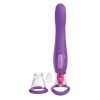 Fantasy For Her Pleasure Pump with G-Spot Vibrator Ultimate Pleasure Purple Clit Toys