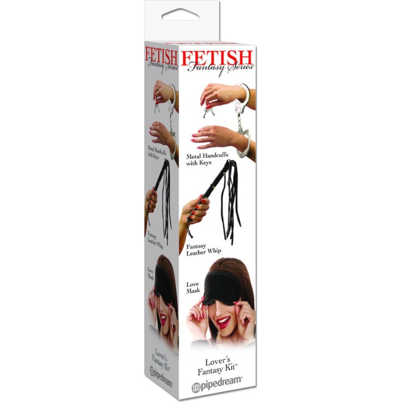 Φετιχιστικό Σετ Lovers Fantasy Kit Fetish Fantasy Series Μαύρο Fetish Fantasy Series Φετιχιστικό Σετ Lovers Fantasy Kit Fetish Fantasy Series Μαύρο Ερωτικά Σετ