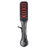 Vegan Leather Paddle XOXO 32 cm Black Fetish Addict Vegan Leather Paddle XOXO 32 cm Black Floggers & Paddles