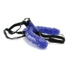 Fetish Fantasy Series Double Strap-On Dildo Fetish Fantasy Series 15cm Purple Double
