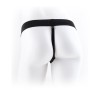 Fetish Fantasy Series Κούφιο Strap-On με Όρχεις Fetish Fantasy Series 18cm Μπεζ Ανδρικά Strap-On