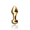 Fetish Fantasy Series Πρωκτική Σφήνα Με Κόσμημα Gold Mini Luv Plug Χρυσαφί Σφήνες για αρχάριους