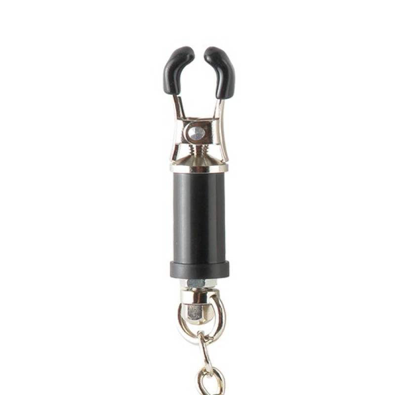 Fetish Fantasy Series Σφιγκτήρες Θηλών Barrel Clamps Fetish Fantasy Series Μαύροι Σφιγκτήρες