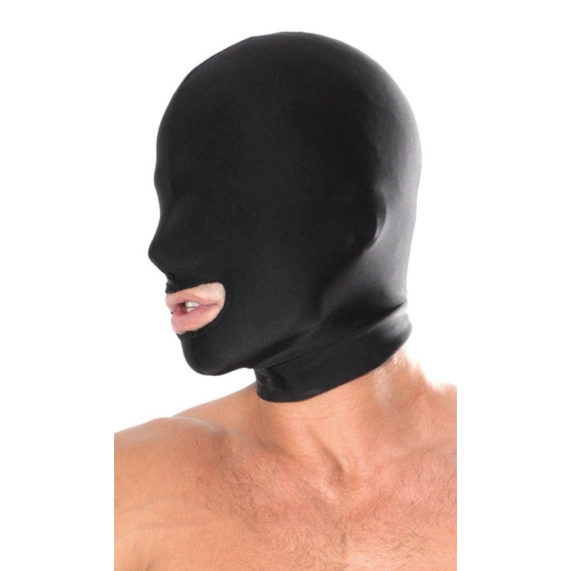 Fetish Fantasy Series Μάσκα Fetish Fantasy Series Bad Open Mouth Hood Μαύρη Μάσκες full face