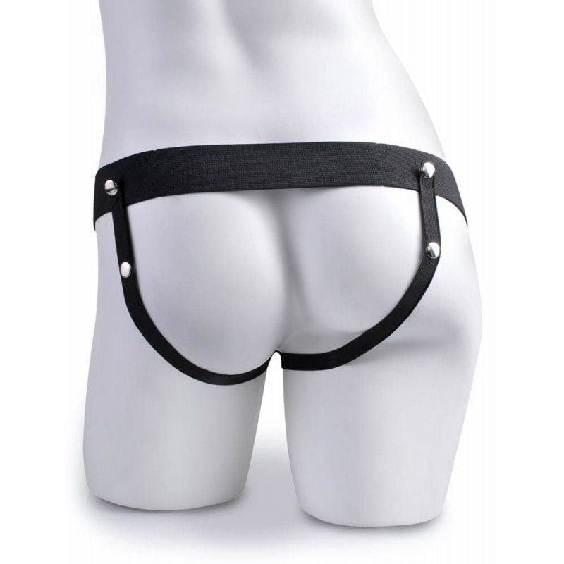 Rechargeable Hollow Strap-On Fetish Fantasy Tan Fetish Fantasy Series Rechargeable Hollow Strap-On Fetish Fantasy Tan Womens Strap-On