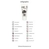 FISTIT Λιπαντικό Νερού Σε Μορφή Σπέρματος Fist-It Sperm 100ml Πρωκτικά