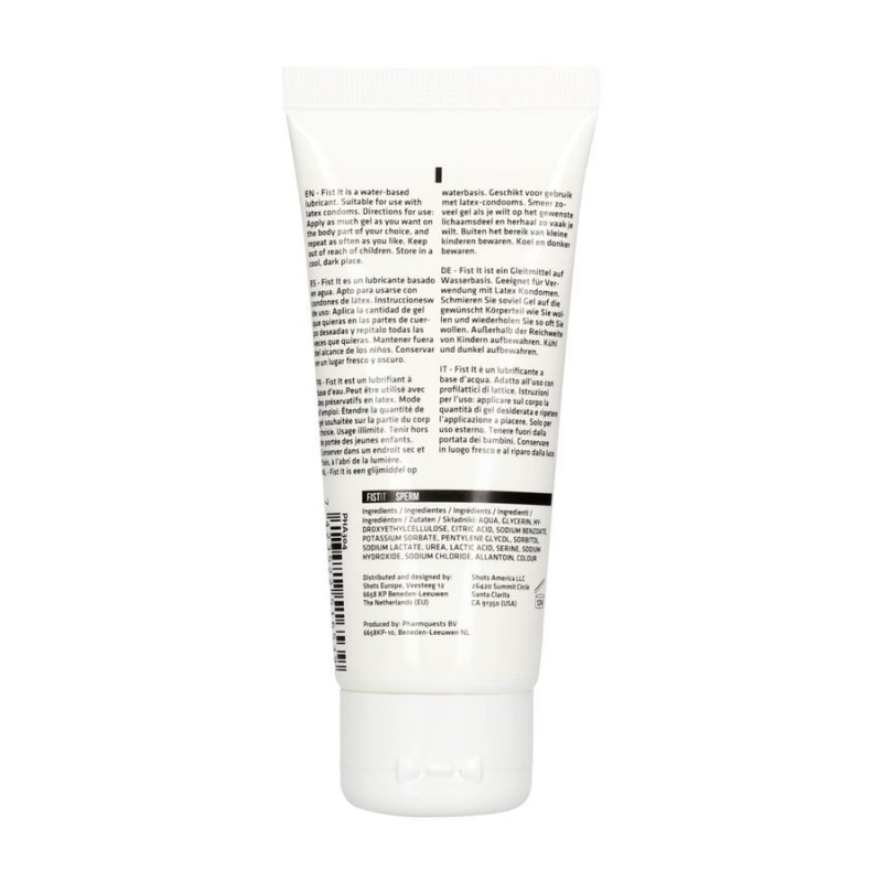FISTIT Λιπαντικό Νερού Σε Μορφή Σπέρματος Fist-It Sperm 100ml Πρωκτικά