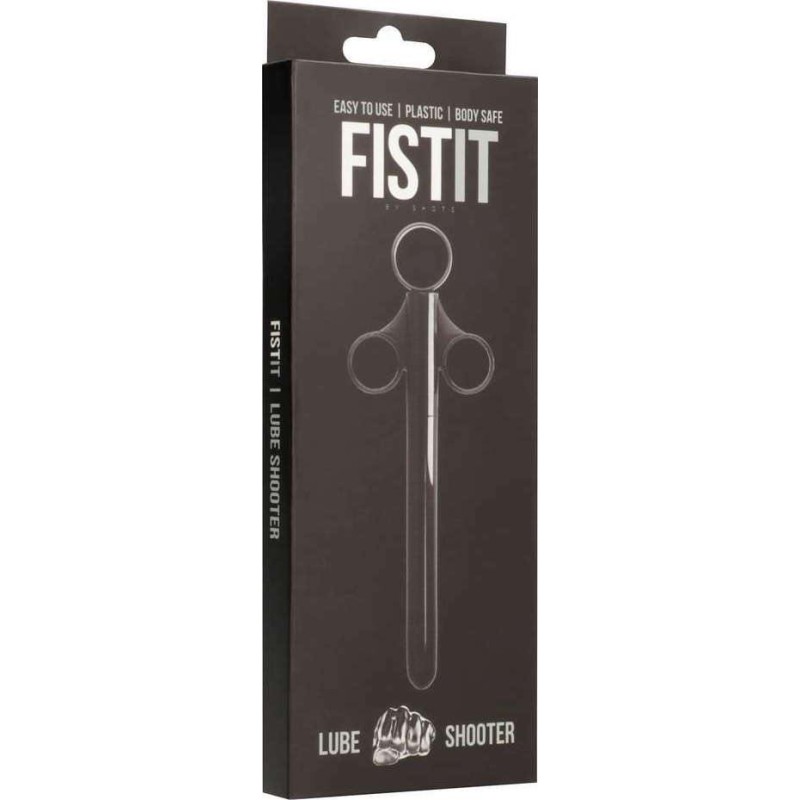 FISTIT Σύριγγα Εφαρμογής Λιπαντικού Fist-It Μαύρη Ντους