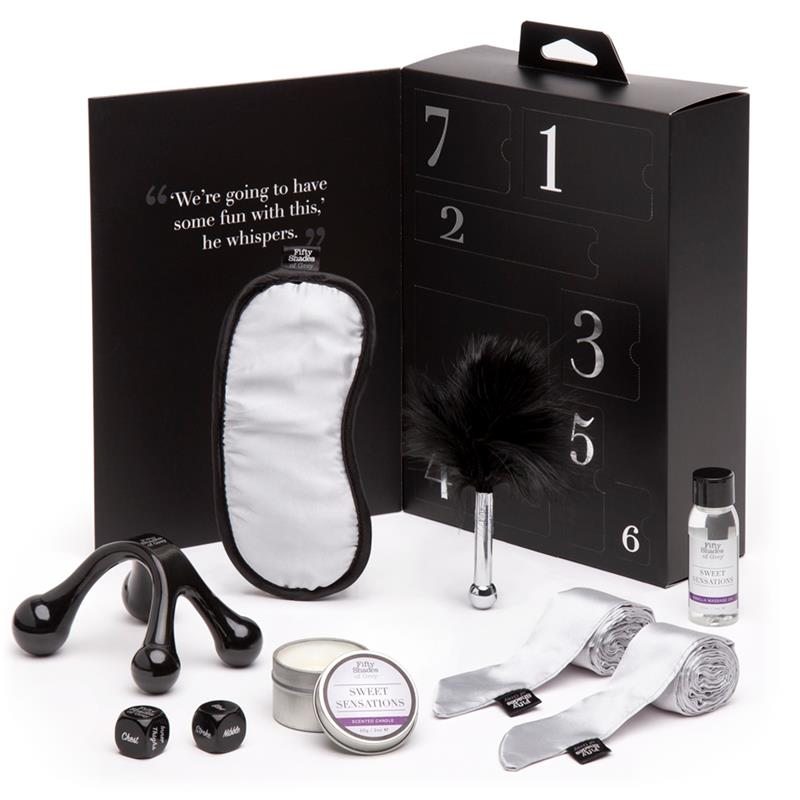 Erotic Set 50 Shades Of Grey Pleasure 7 Piece Kit Silver Fifty Shades of Grey Erotic Set 50 Shades Of Grey Pleasure 7 Piece Kit Silver Love Set