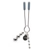 Nipple Clamps with Beaded Chain 50 Shades Of Grey At My Mercy Silver Fifty Shades of Grey Nipple Clamps with Beaded Chain 50 Shades Of Grey At My Mercy Silver Nipple Clamps