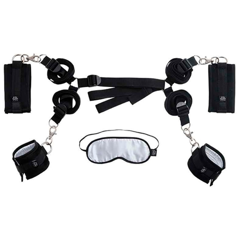 Restraint Kit 50 Shades Of Grey Bed Hard Limits Fifty Shades of Grey Restraint Kit 50 Shades Of Grey Bed Hard Limits Restraints