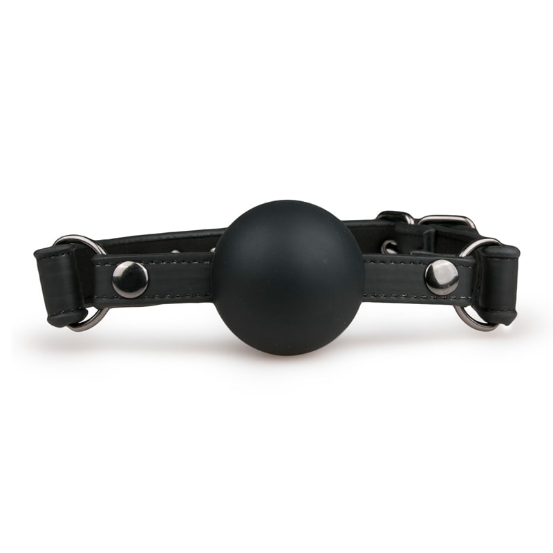 Easytoys – Fetish Collection Ball Gag With Large Ball Easytoys Black Ball Gags