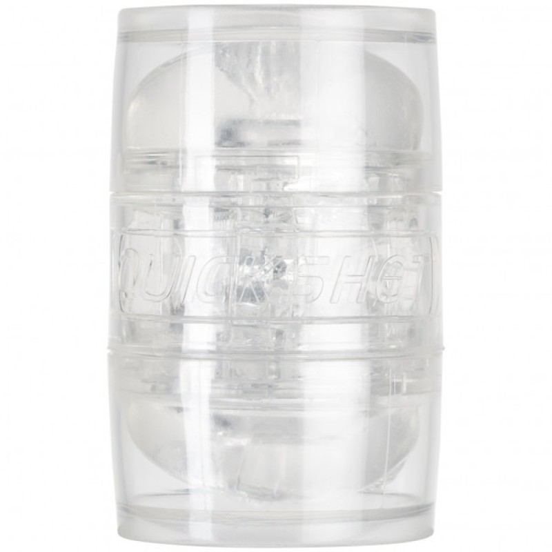 Fleshlight Girls Διπλό Αυνανιστήρι Fleshlight Quickshot Riley Reid Διαφανές Fleshlight