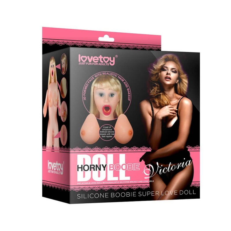 Lovetoy Super Love Doll Lovetoy Silicone Boobie Blonde Love Dolls