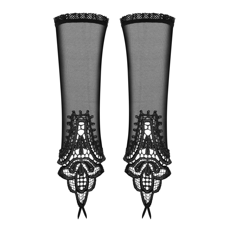 Obsessive Γάντια Obsessive Sexy Mittens Luiza Μαύρα Γάντια