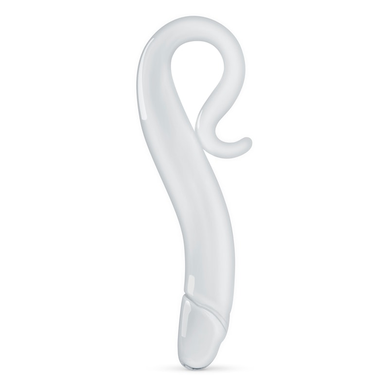 Gildo Γυάλινο Dildo Gildo No. 14 18cm Διαφανές Γυάλινα