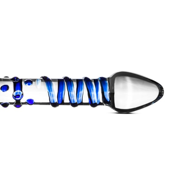 Γυάλινο Dildo Gildo No. 21 20cm Διαφανές