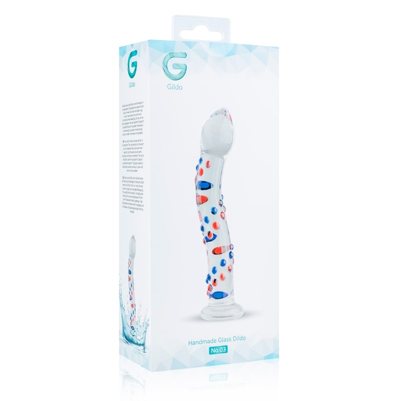 Γυάλινο Dildo Gildo No. 3 18.5cm Διαφανές Gildo Γυάλινο Dildo Gildo No. 3 18.5cm Διαφανές Γυάλινα