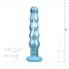 Gildo Γυάλινο Dildo Gildo Ocean Flow 17cm Μπλε Γυάλινα
