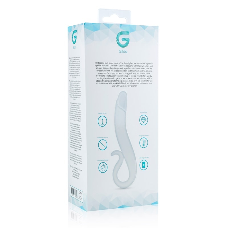 Γυάλινο Dildo Gildo No. 14 18cm Διαφανές Gildo Γυάλινο Dildo Gildo No. 14 18cm Διαφανές Γυάλινα
