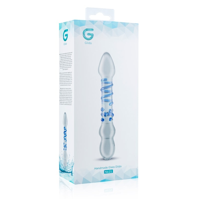 Gildo Glass Dildo Gildo No. 21 20cm Clear Glass