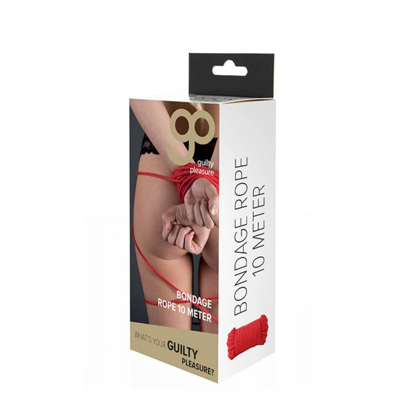 Guilty Pleasure Bondage Rope GP 10m Red Restraints