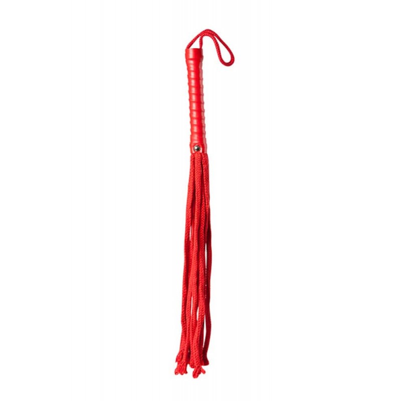 Guilty Pleasure Μαστίγιο από Κορδόνια Guilty Pleasure Cotton String Κόκκινο Μαστίγια & Paddles