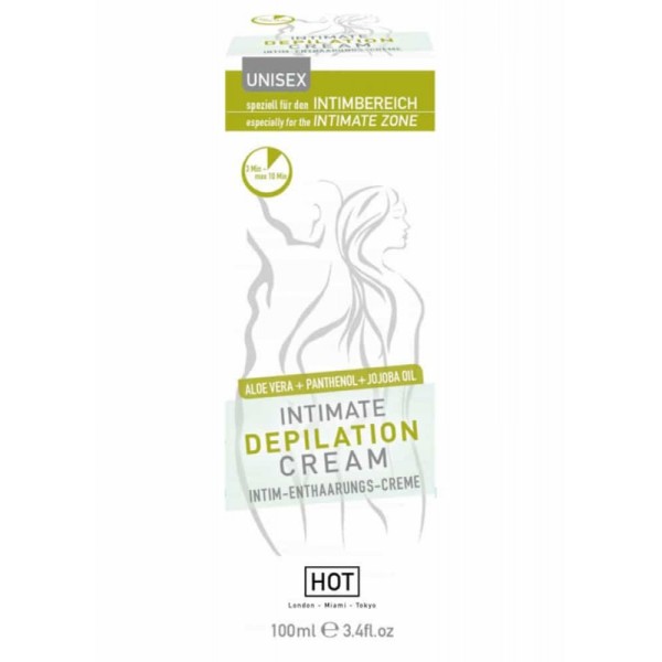 Κρέμα Αποτρίχωσης HOT Intimate Depilation 100ml Κρέμα Αποτρίχωσης HOT Intimate Depilation 100ml