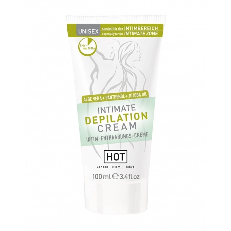 Hot Κρέμα Αποτρίχωσης HOT Intimate Depilation 100ml Προσωπική Φροντίδα
