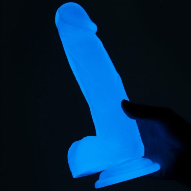 Lovetoy Jelly Dildo Lovetoy Lumino Play 19cm Clear Jelly