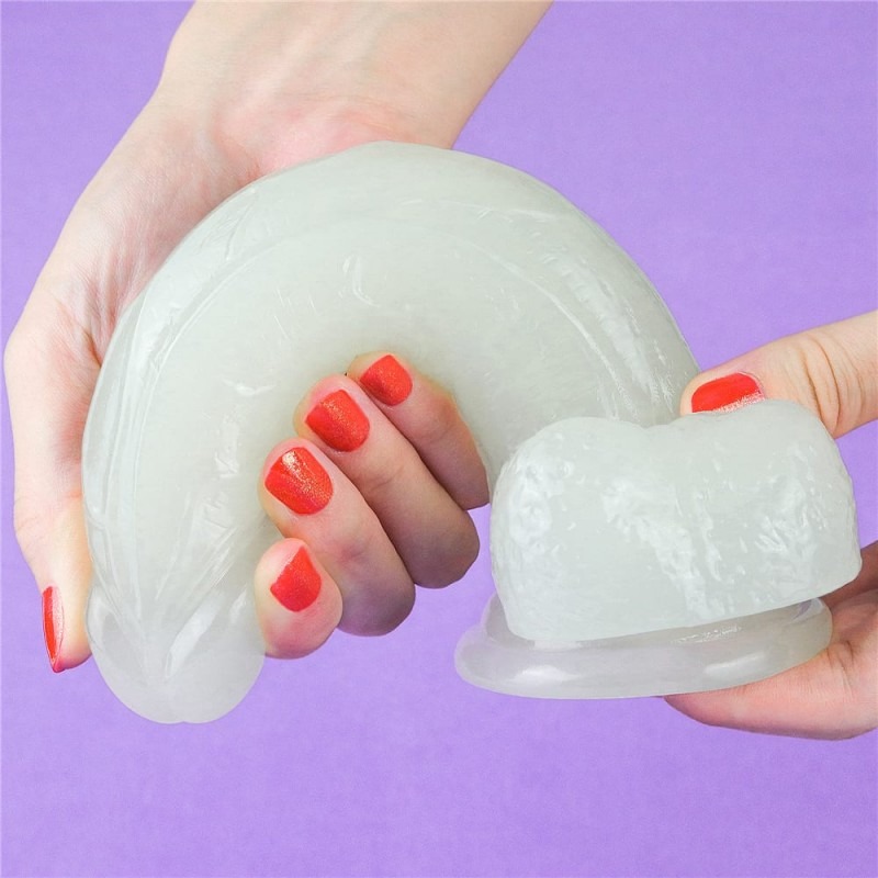 Lovetoy Jelly Dildo Lovetoy Lumino Play 19cm Clear Jelly