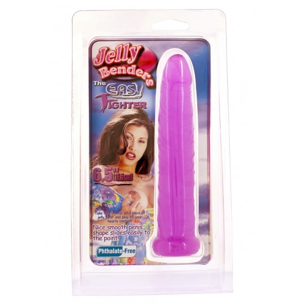 Jelly Dildo NMC Jelly Benders The Easy Fighter 16.5cm Purple