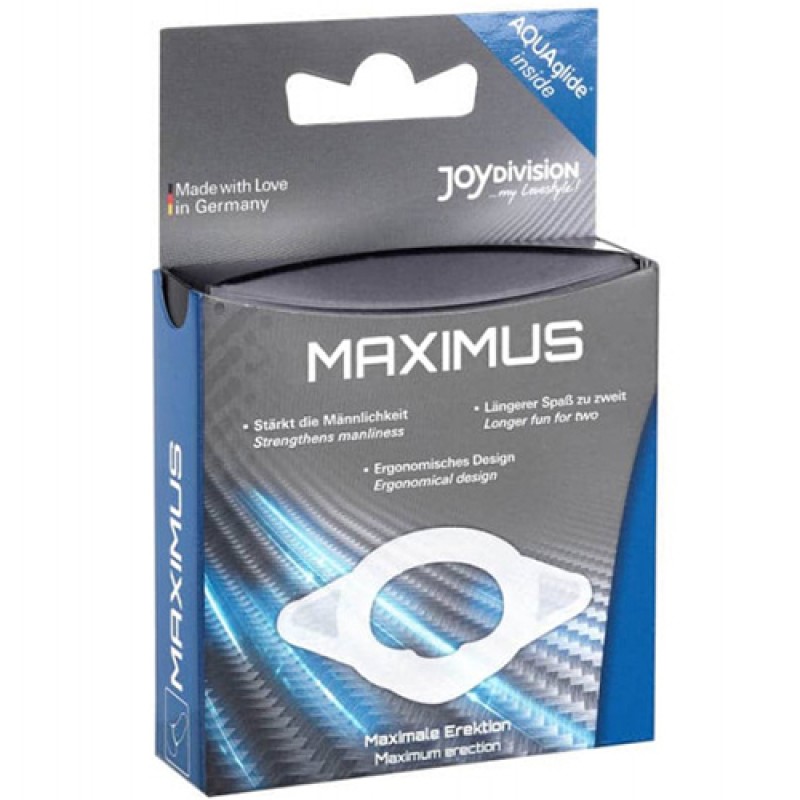 Joydivision Δαχτυλίδι Πέους Maximus Ring XS Διαφανές Δαχτυλίδια Πέους