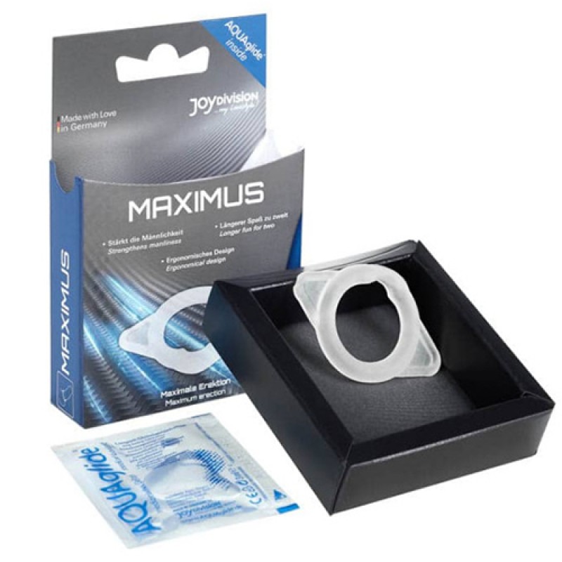 Joydivision Δαχτυλίδι Πέους Maximus Ring XS Διαφανές Δαχτυλίδια Πέους