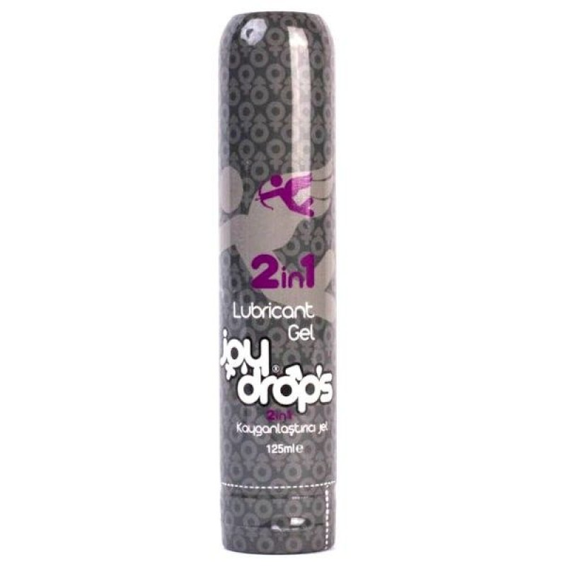 Joydrops Λιπαντικό Gel & Αισθησιακό Μασάζ 2 σε 1 Joydrops 125ml Νερού