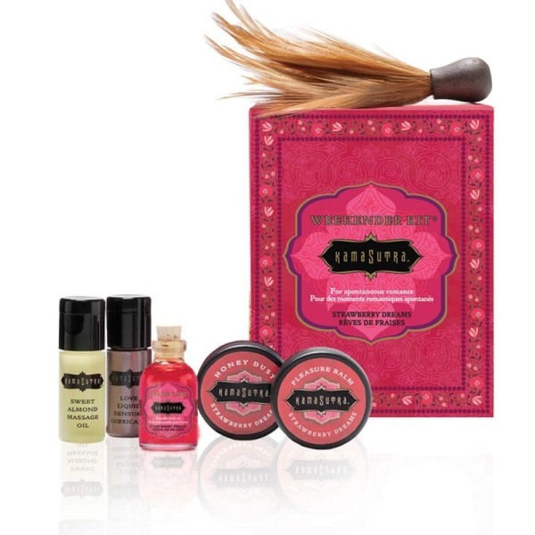 Ερωτικό Σετ Kama Sutra Weekender Kit Φράουλα Ερωτικό Σετ Kama Sutra Weekender Kit Φράουλα