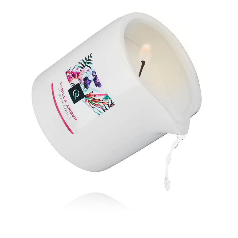 Exotiq Κερί Μασάζ Exotiq Vanilla Amber Έλαια & Κεριά Μασάζ