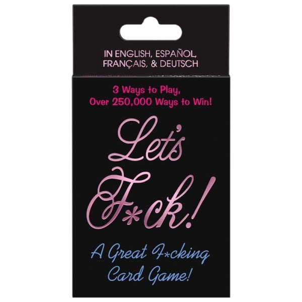Erotic Card Game Kheper Games Lets Fuck