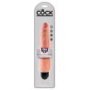 King Cock Ρεαλιστικός Δονητής King Cock Vibrating Stiffy 23cm Μπεζ Ρεαλιστικοί