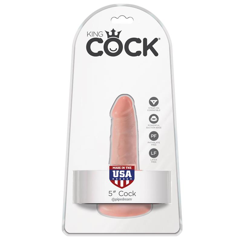 Realistic Dildo King Cock 13cm Nude King Cock Realistic Dildo King Cock 13cm Nude Realistic
